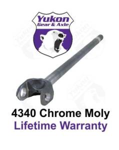 Yukon Gear And Axle - Yukon 4340 Chrome-Moly blank axle for Dana 60, 38" long (YA W81556-4340L)