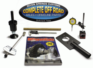 COMPLETE OFFROAD - Differential Setup Tool Kit (DIFF-SETUP-KIT)