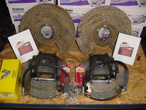 CJ JEEP DISC BRAKE KIT DANA 25 27 30
