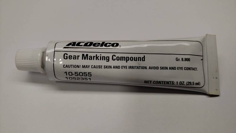 1052351 - GM/AC Delco Gear Marking Compound - Yellow - 1 Oz Tube - For  Differentials Etc.