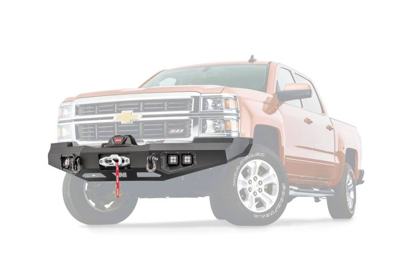 Warn Front Bumper - Chevrolet Silverado 1500 (2014 and 2015) 95800