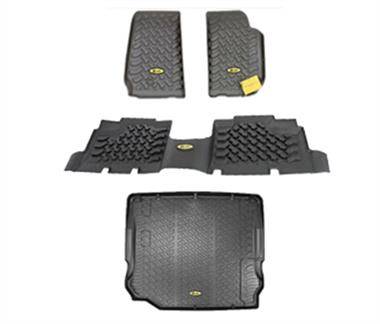 Bestop Floor Liner Package For 2011 13 Jeep Wrangler Jk Fljk41113b