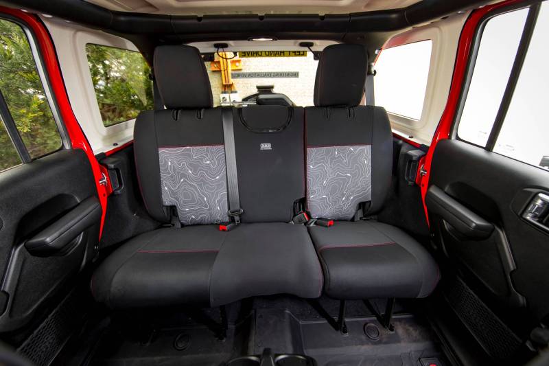 Jeep Wrangler JL Sport 4-Door Seat Covers - Rear Pair (105506NP)