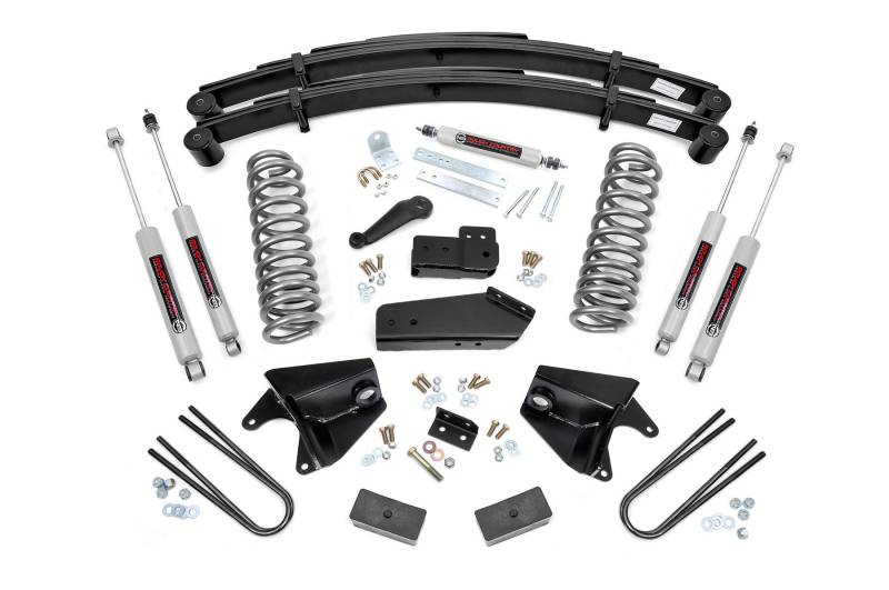 10-Piece Front Suspension & Steering Kit For 1980-1996 Ford Bronco F-150 4WD - Ball Joints, Tie Rods, Sleeves By Autoessential