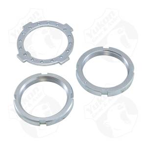 Yukon Gear And Axle - Yukon Gear and Axle Dana 50/60 Spindle Nut kit replacement - AK D50F-NUTS-A