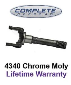 COMPLETE OFFROAD - G.M. TRUCK & BLAZER CHROME-MOLY OUTER STUB AXLE 4340(W38815)