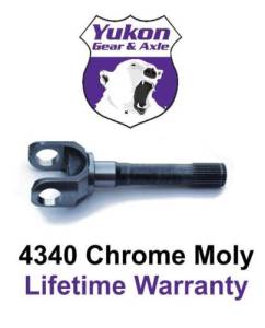 Yukon Gear And Axle - Yukon 4340 Chrome-Moly replacement outer stub for Dana 30 and 44 (CJ and Scout), uses 5-760X u/joint (YA W38248)