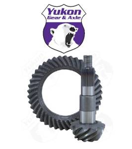 Yukon Gear And Axle - Yukon Gear and Axle High performance Yukon Ring & Pinion set Dana 44 Short Pinion Rev rotation 5.38 - YG D44RS-538RUB