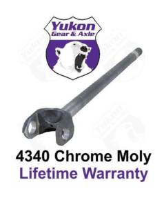 Yukon Gear And Axle - Yukon Chromoly Inner Front Axle for Dana 44 Diff, 30 Spline, RH, 33.6” Long - YA W38829