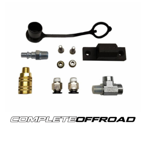 COMPLETE OFFROAD - Remote Mount Air Coupler Assembly (Compatible with Milton Type A connectors) (CPLR-A)