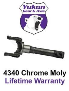 Yukon Gear And Axle - Yukon Chromoly Outer Front Axle for Dana 44 Diff, 19 Spline, 9.94” Long - YA W38815