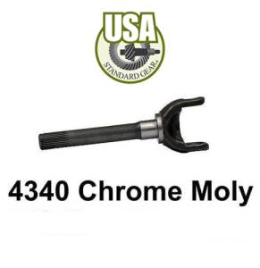 USA Standard Gear - USA Standard Gear Chromoly Outer Front Axle for Dana 44, 19 Spline, 9.94” Long - ZA W38815