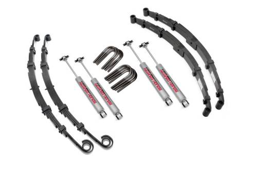 Rough Country - Rough Country Jeep YJ Wrangler 2.5-inch Suspension Lift System (615.2)