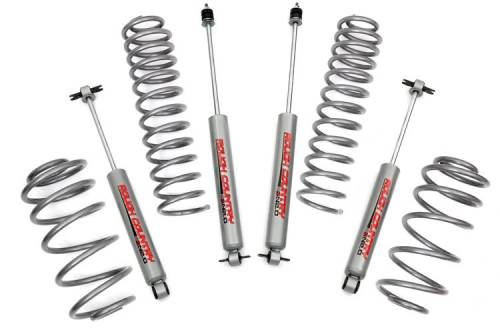 Rough Country - ROUGH COUNTRY 2.5IN JEEP (4 CYLINDER) 1997-2006 TJ SUSPENSION LIFT KIT (652.20)