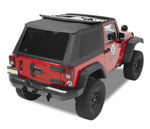 Bestop - Bestop Replace-a-Top for Trektop NX Jeep 07-15 Wrangler JK Black Diamond 52822-35