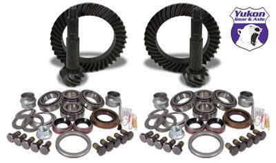 Yukon Gear And Axle - Yukon Gear & Install Kit package for Jeep TJ Rubicon, 4.56 ratio.
