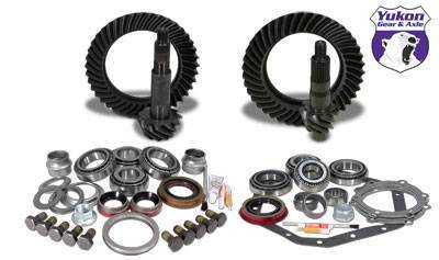 Yukon Gear And Axle - Yukon Gear & Install Kit package for Standard Rotation Dana 60 & 88 & down GM 14T, 4.56 thick.