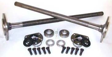 Yukon Gear And Axle - One piece axles for Model 20 Quadratrack with bearings and 29 splines (1976-1979 Jeep CJ)