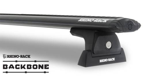 Vortex RLT600 Black 3 Bar Rhino-Rack Backbone Roof Rack for Four