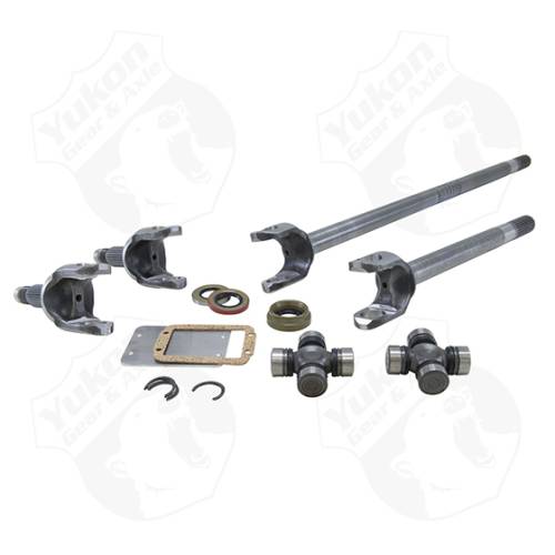 USA Standard Gear - USA Standard 4340 Chrome-Moly replacement axle kit for TJ/XJ/YJ/ZJ front, Dana 30, 27 spline (ZA W24110)