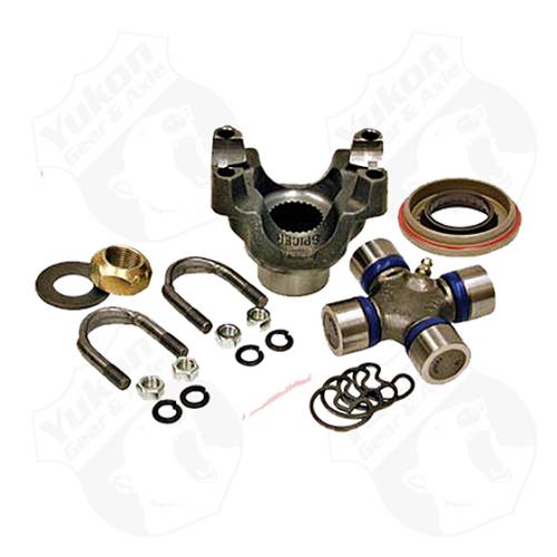 Yukon Gear And Axle - Yukon replacement trail repair kit for Dana 60 with 1350 size U/Joint and u-bolts (YP TRKD60-1350U)