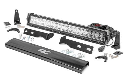 Rough Country - 30-inch Chrome Series Single Row CREE LED Light Bar (70730)