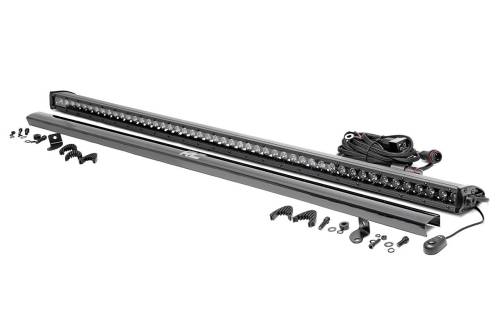 Rough Country - 50-inch Black Series Single Row Straight CREE LED Light Bar (70750BL)