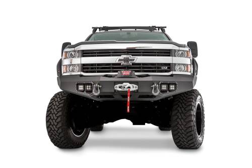 WARN  - Warn Front Bumper - Chevrolet Silverado 2500, 3500 (2015 - 2018) 100921