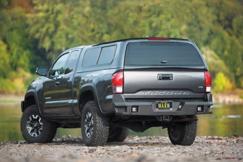 WARN  - Warn Rear Bumper - Toyota Tacoma (2016-2017) 98054