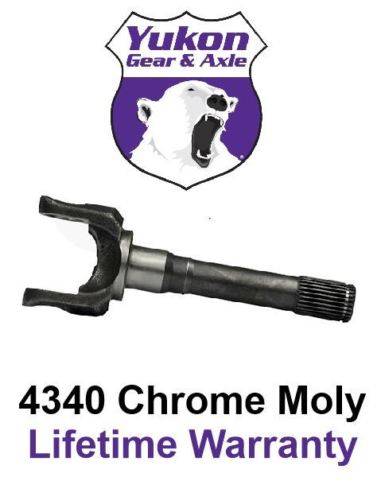 Yukon Gear And Axle - Yukon replacement outer stub for Dana 44 IFS, 9.80" long, 19 spline, 4340, uses 5-760X u/joint (YA W38820)