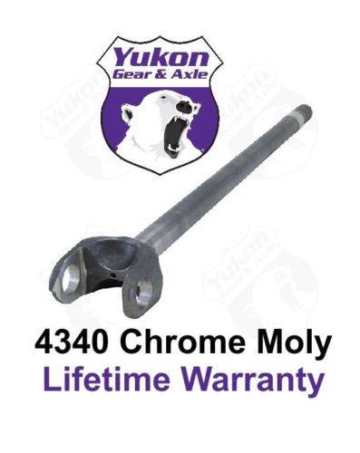 Yukon Gear And Axle - Yukon 4340 Chrome-Moly left hand inner axle for '69-'80 GM Blazer and truck, Dana 44 (YA W39529)