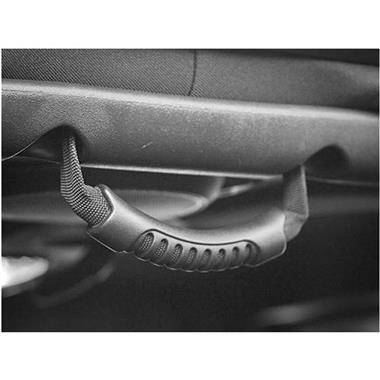 Rugged Ridge - Rugged Ridge Front/Rear Side Grab Handles for 2007-16 JK Wrangler (13305.14)