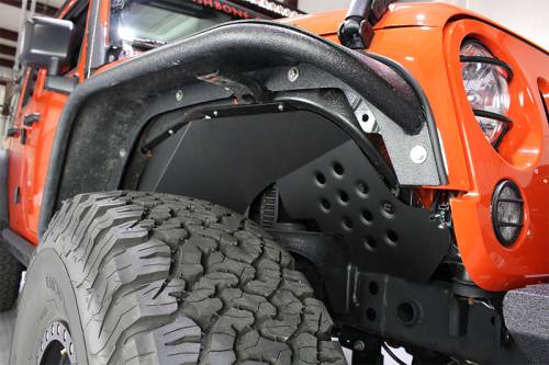 Fishbone Offroad - Fishbone Aluminum Inner Fenders for 2007-18 Wrangler JK (FB33007)