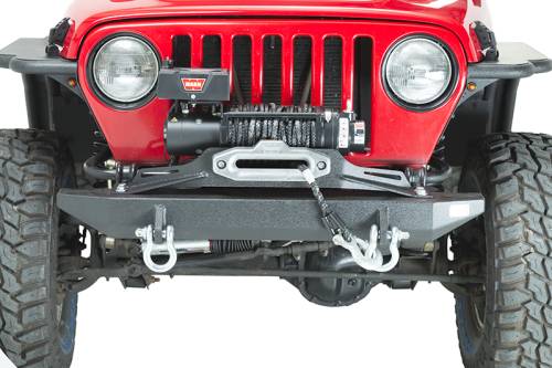 Fishbone Offroad - FISHBONE TJ Front Bumper no Stinger, Fits 97-06 TJ (FB22049)