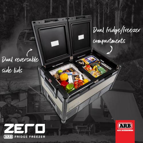 ARB - ARB Zero Fridge Freezer Dual Zone 73QT (10802692)