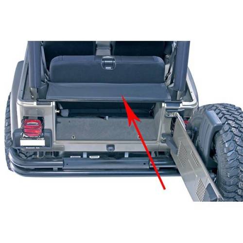 OMIX - Omix Tonneau & Rplcmnt Tailgate Bar - 13550.01