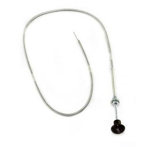 OMIX - Omix Choke Cable, Olive Knob - 17736.02