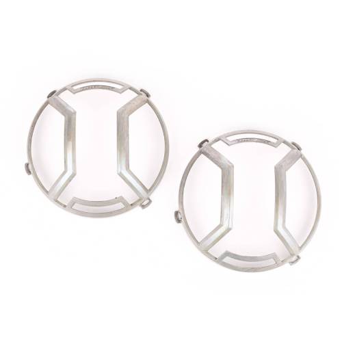 Rugged Ridge - Rugged Ridge Elite Euro Guard Kit, Headlight, Raw; 07-18 Jeep Wrangler JK/JKU - 11230.16