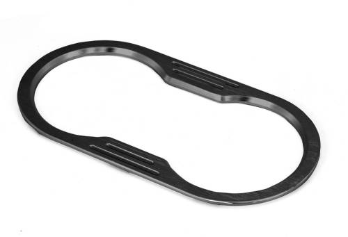 Rugged Ridge - Rugged Ridge Cup Holder Trim, Black Billet Aluminum; 07-10 Jeep Wrangler JK - 11422.14