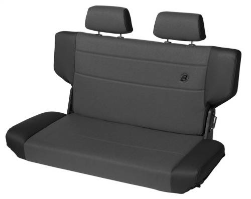 Bestop - Bestop Trailmax II Fold-N-Tumble Rear Bench Seat - 39439-15