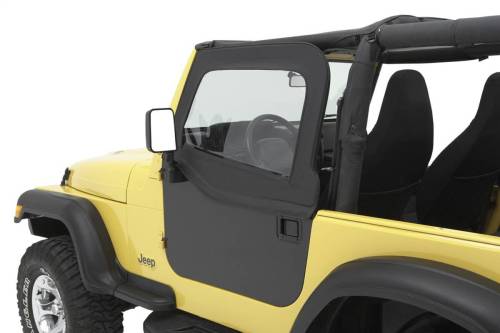 Bestop - Bestop HighRock 4x4™ Element™ Upper Fabric Half Doors - 51795-15