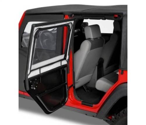 Bestop - Bestop HighRock 4x4™ Element™ Upper Fabric Half Doors - 51806-17