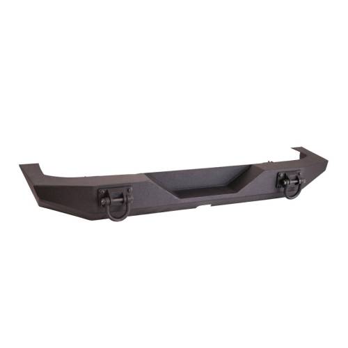 Rugged Ridge - Rugged Ridge XHD Bumper Rear Textured Black | 07-18 Jeep Wrangler JK - 11546.2