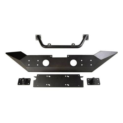 Rugged Ridge - Rugged Ridge Spartan Bumper High Clearance Ends Overrider | 18-21 Wrangler / 20-21 Gladiator - 11548.41