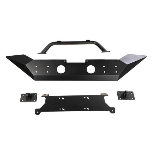 Rugged Ridge - Rugged Ridge Spartan Front Bumper HCE With Overrider 07-18 Jeep Wrangler JK - 11548.71