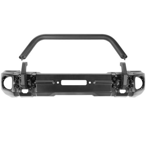 Rugged Ridge - Rugged Ridge Arcus Front Bumper Set With Overrider | 07-18 Jeep Wrangler JK - 11549.13