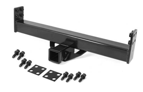 Rugged Ridge - Rugged Ridge Trailer Hitch XHD Rear Bumper 2 Inch | 76-06 Jeep CJ/Wrangler YJ/TJ - 11580.03