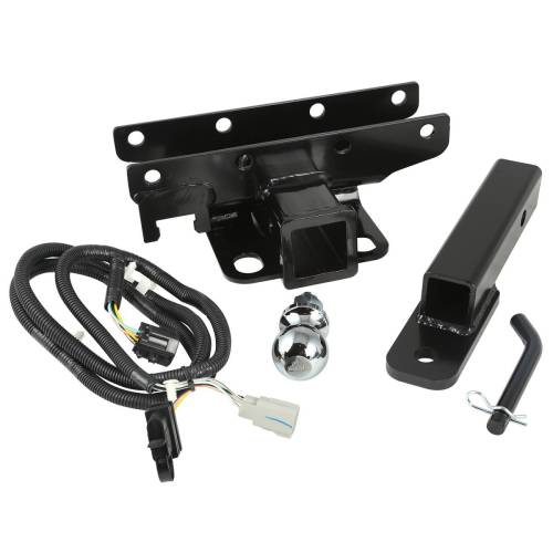 Rugged Ridge - Rugged Ridge Trailer Hitch Kit 2 inch Ball | 07-18 Jeep Wrangler JK - 11580.54