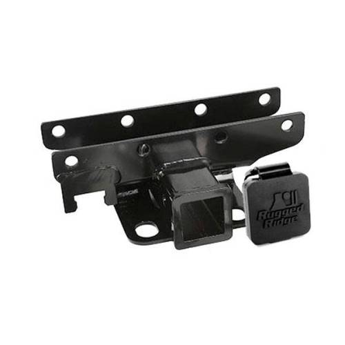 Rugged Ridge - Rugged Ridge Trailer Hitch Kit Rugged Ridge Logo | 07-18 Jeep Wrangler JK - 11580.61