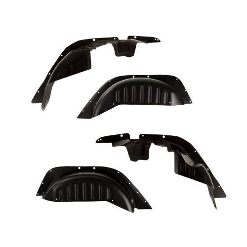 Rugged Ridge - Rugged Ridge All-Terrain Fender Liner Kit Gen 2 | 07-18 Jeep Wrangler JK - 11615.3